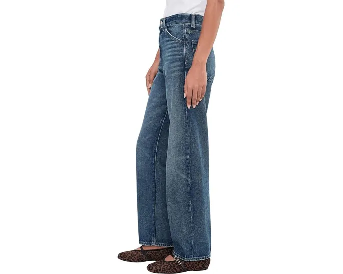 Джинсы Madewell Balloon Jean с высокой посадкой и широкими штанинами в цвете Greendale Wash