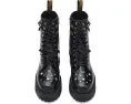 Ботинки Dr. Martens Jadon Hi Hardware на платформе с заклепками