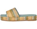 Сандалии Jack Rogers Bay Flatform на платформе с верхом из кожи и подошвой из резины