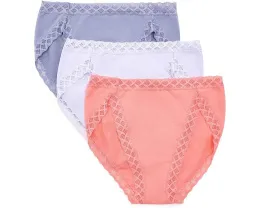Трусы Natori Bliss French Cut из хлопка пима 3 штуки в упаковке