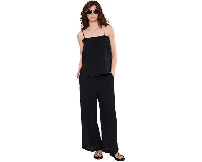 Брюки Organic Cotton Lofty Gauze Ankle Pants Eileen Fisher с завышенной талией