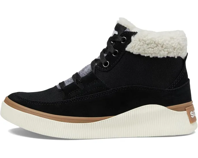 Кроссовки SOREL Out N About IV Mid Sneaker Waterproof с верхом из замши и холста
