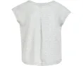 Комплект adidas Kids Back Pleated Heather Tee Mesh Short Set с логотипом и плиссировкой