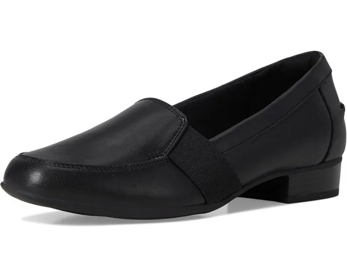 Лоферы Clarks Juliet Beat с квадратно-круглым носком и каблуком из термопластичной резины