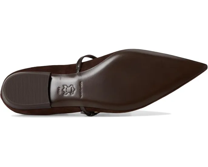 Балетки Mary Jane Tory Burch с пряжкой Double T