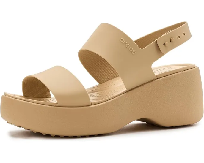 Босоножки Crocs Brooklyn Sky на платформе с технологией комфорта LiteRide