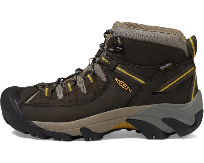 Трекинговые ботинки KEEN Targhee II Mid с мембраной KEEN.DRY и поддержкой щиколотки