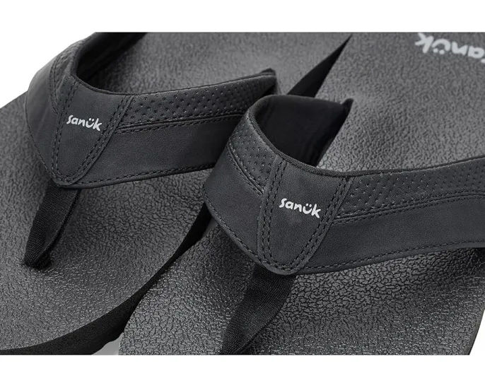 Сандалии Sanuk Beer Cozy Iv с перфорированным верхом и стелькой Yoga Mat