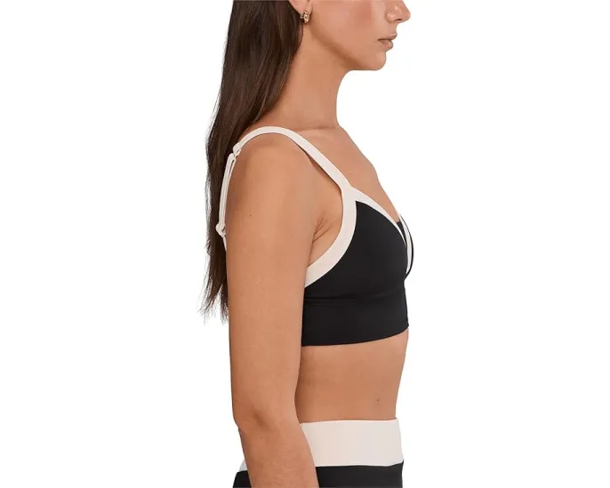 Мидкини Nike Bold Color Block со средней поддержкой и сетчатыми вставками