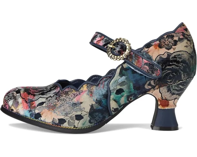 Туфли Adodora-prit в стиле барокко с фигурным каблуком
