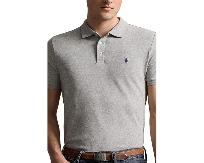 Поло Polo Ralph Lauren Classic Fit Stretch Mesh с коротким рукавом