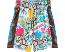 FLOW SOCIETY Шорты Funky Monkey Trolls с эластичным поясом