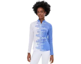 Лонгслив Jamie Sadock Sunsense с позитивно-негативным принтом и застежкой на четверть