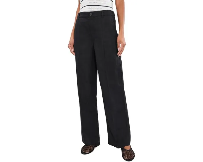 Madewell свободные прямые брюки Zoe из 100% льна