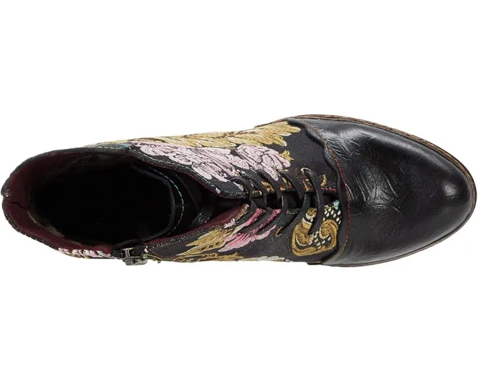 Ботильоны Siren с цветочной вышивкой и миндальным носком от L'Artiste by Spring Step