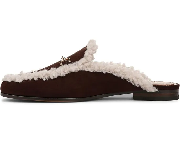 Мюли Sam Edelman Linnie Cozy с меховой отделкой и низким каблуком