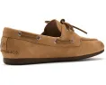 Кроссовки Sperry Slimboat из темно-коричневой кожи с 360° шнуровкой