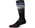 Сноубордические носки Smartwool Snowboard с целевой амортизацией и принтом Mountain Sunrise