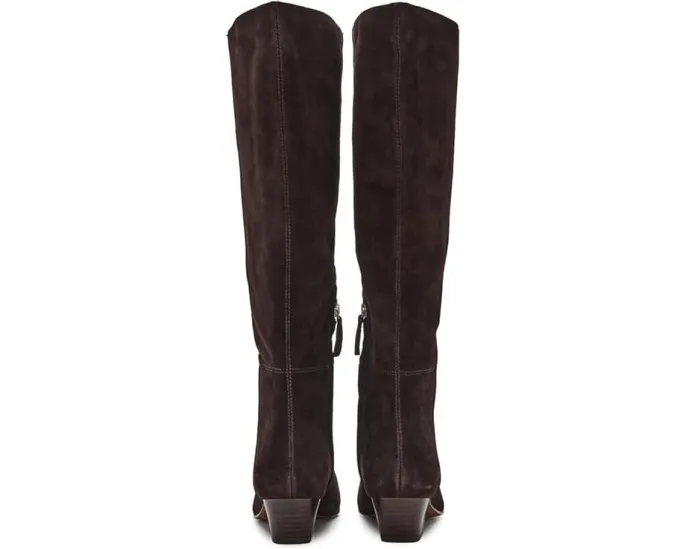 Высокие сапоги Madewell Lexie из замши с квадратным носком