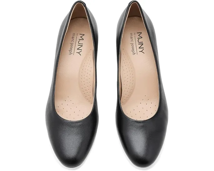 Туфли-лодочки Broadway Pump от Marc Joseph New York с удобной стелькой и квадратным каблуком