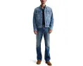 Джинсовая куртка AG Jeans Dart Classic Trucker из мягкого денима