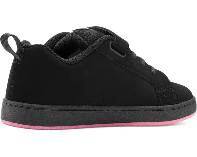 Кроссовки DC Kids Court Graffik Elastic для малышей на шнурках-резинке