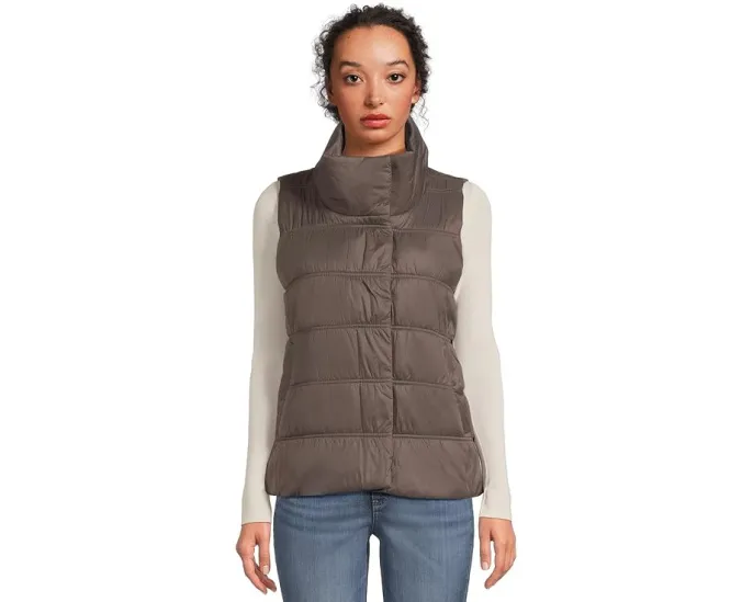 Жилет Eileen Fisher с высоким воротником и утеплителем PrimaLoft