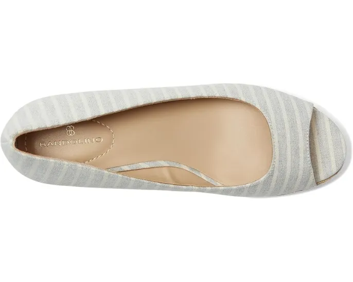 Эспадрильи на танкетке с открытым носком и джутовой подошвой Bandolino Nuri 7