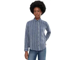 Рубашка Tate Double Weave Long Sleeve с цветочным принтом из конопли и хлопка Toad&Co