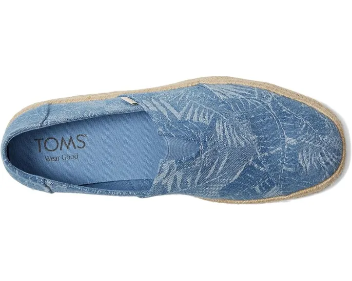 Слипоны TOMS Alpargata Rope 2.0 с оплеткой по подошве