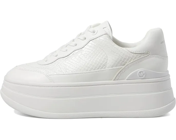 Кроссовки MICHAEL Michael Kors Hayes на шнуровке с массивной подошвой и тиснением под змею