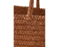 Madewell Кожаная сумка-тоут Handwoven Leather Tote с плетеным дизайном