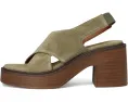 Сабо Cora Platform на платформе с ремешками из замши от Free People