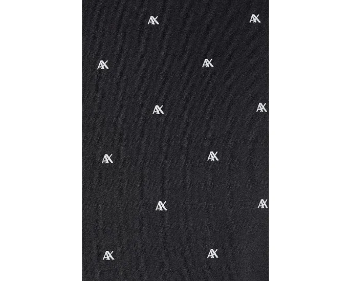 Поло Armani Exchange с логотипом All Over из хлопка пике в классическом крое