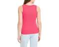 Топ Nic+Zoe Petite Perfect Knit Rib Scoop Tank с V-образным вырезом