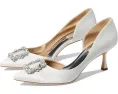 Туфли Fabia с декором из жемчуга и кристаллов Badgley Mischka