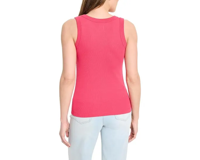 Топ Nic+Zoe Petite Perfect Knit Rib Scoop Tank с V-образным вырезом