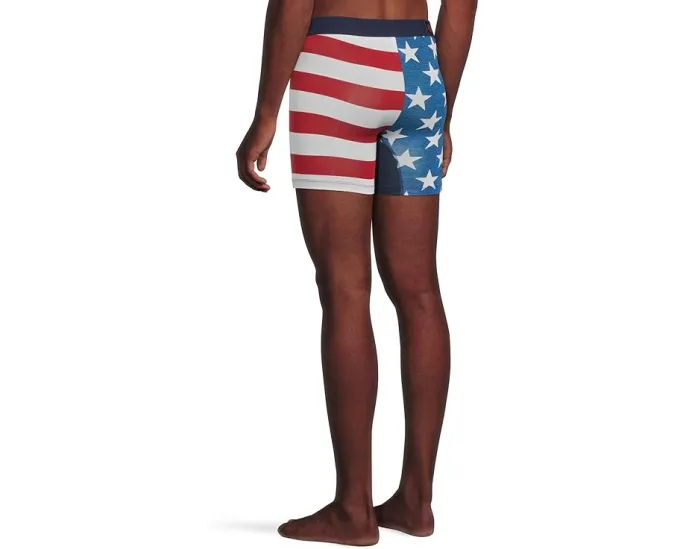 Трусы-боксеры The Fourth St 6" от Stance с дизайном Stars and Stripes