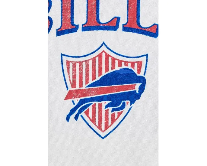 Футболка NFL Buffalo Bills с полосатым кокеткой для детей