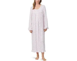 Ночнушка балетная Cotton Knit Long Sleeve от Eileen West с кружевом