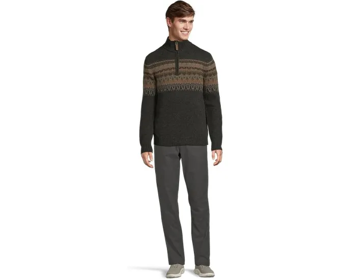 Свитер Royal Robbins Arch Rock 1/4 Zip с узором Fairisle из тонкой шерсти мериноса
