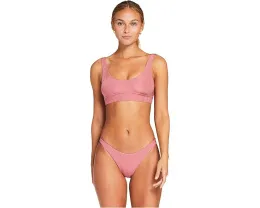 Топ Vitamin A Sienna с ребристой структурой и поддержкой под грудью