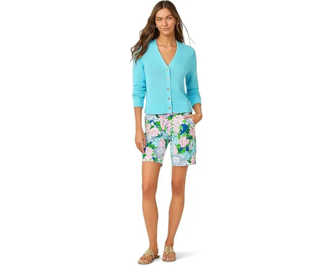 Шорты Lilly Pulitzer Natia средней посадки с фирменным принтом