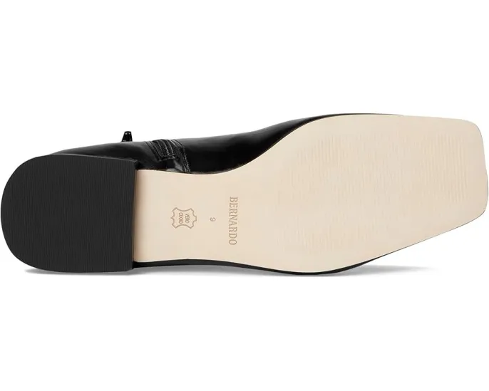 Ботинки Belfast от Bernardo с квадратным носком и молнией сбоку