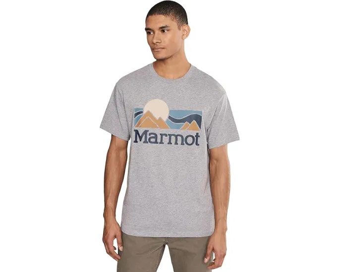 Футболка Marmot Coastal с коротким рукавом и принтом