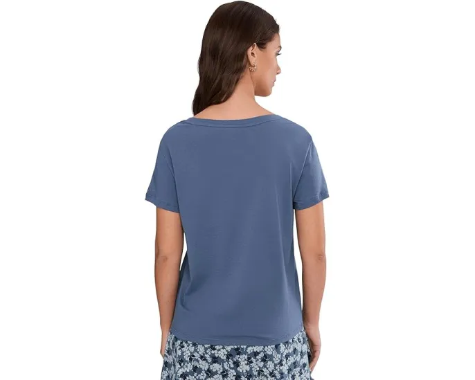 Футболка Whisper Tee из органического хлопка и модала с круглым вырезом Toad&Co