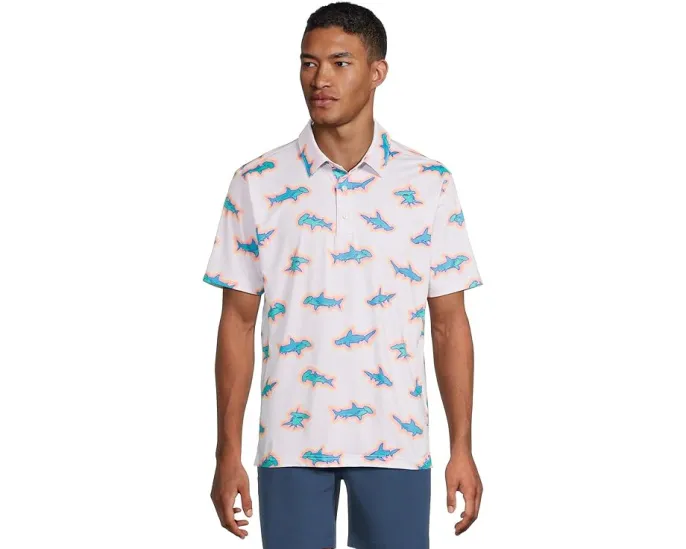 Поло Chubbies The Vanna Apex Swimmer с защитой от запаха и UPF 50+