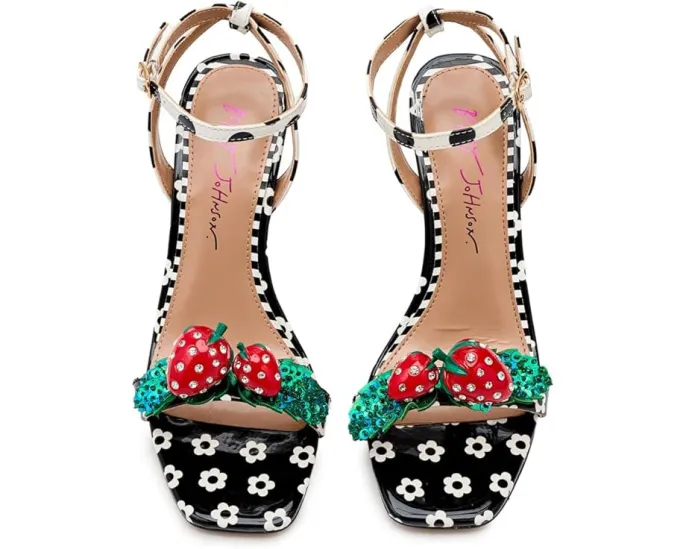 Сандалии Blue by Betsey Johnson Addison с высоким каблуком и квадратным носком