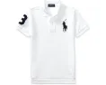 Детское поло Big Pony Cotton Mesh от Polo Ralph Lauren белое