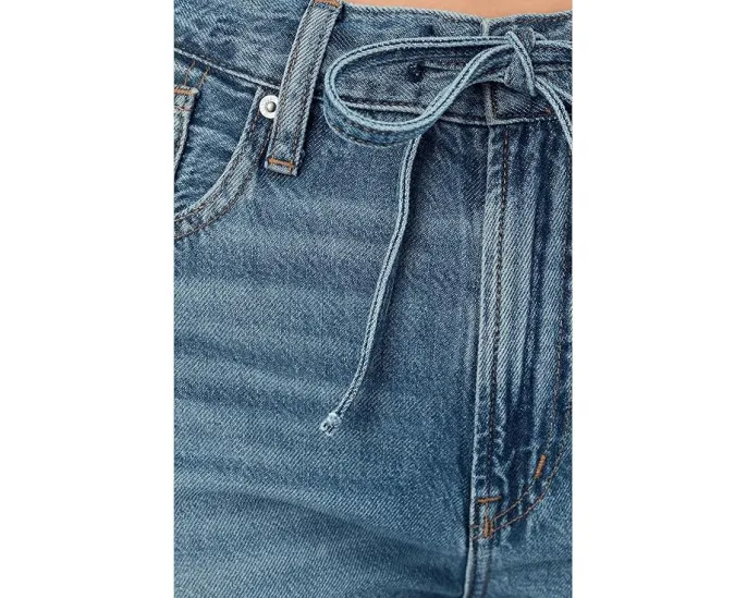 Джинсы Madewell The Short Ultimate Wide-Leg с широкими штанинами из денима Airy